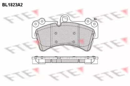 FTE BL1823A2 Brake pads
