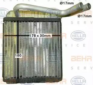 Hella 8FH 351 029-451 Радіатор обігрівача салону