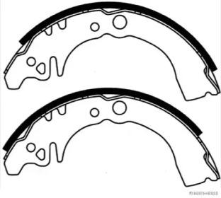 Jakoparts J3506021 Колодки гальмівні