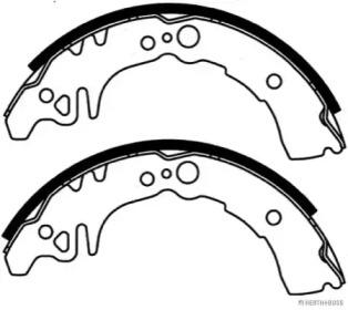 Jakoparts J3506022 Brake pads Jakoparts J3506022 Brake pads