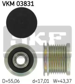 SKF VKM 03831 Шкив генератора SKF VKM 03831 Шкив генератора