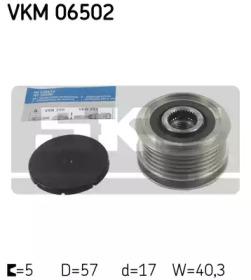 SKF VKM 06502 Механізм вільного ходу генератора SKF VKM 06502 Механізм вільного ходу генератора