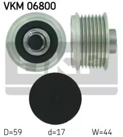 SKF VKM 06800 Шкив генератора SKF VKM 06800 Шкив генератора