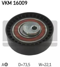 SKF VKM 16009 Ролик натяжний ременя ГРМ SKF VKM 16009 Ролик натяжний ременя ГРМ
