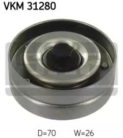 SKF VKM 31280 Ролик натяжний ременя поліклинового