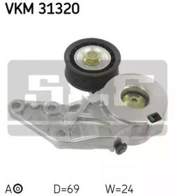 SKF VKM 31320 Ролик натяжний ременя поліклинового