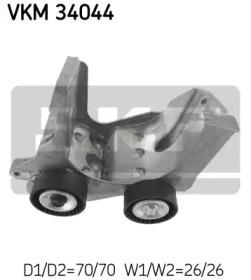 SKF VKM 34044 Ролик натяжной SKF VKM 34044 Ролик натяжной
