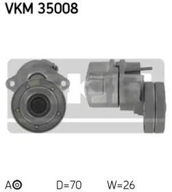 SKF VKM 35008 Ролик натажной ремня поликлинового