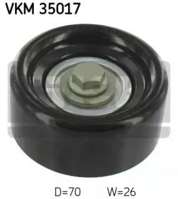 SKF VKM 35017 Ролик натяжний ременя поліклинового