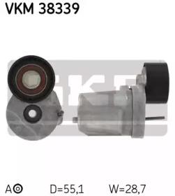SKF VKM 38339 Ролик натяжний ременя поліклинового
