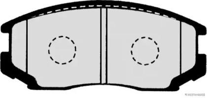Jakoparts J3606018 Колодки гальмівні