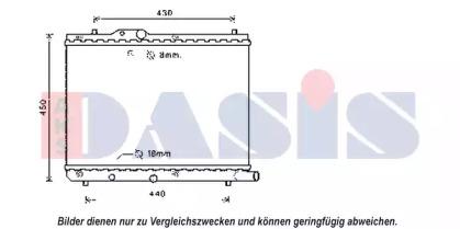 AKS Dasis 320057N Радіатор
