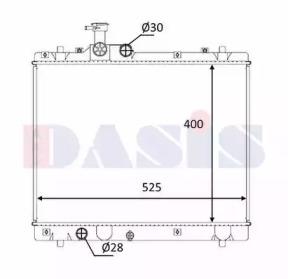 AKS Dasis 320060N Радіатор AKS Dasis 320060N Радіатор