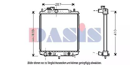 AKS Dasis 360018N Радіатор AKS Dasis 360018N Радіатор