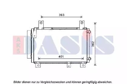 AKS Dasis 362007N Конденсер AKS Dasis 362007N Конденсер