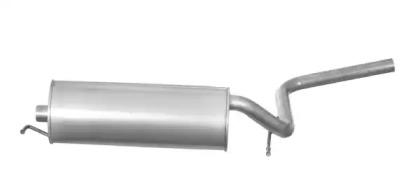 IMASAF 71.12.06 Средний глушитель выхлопных газов