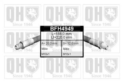 Quinton Hazell BFH4949 Hose assy brake