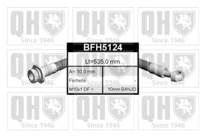 Quinton Hazell BFH5124 Шланг гальмівний Quinton Hazell BFH5124 Шланг гальмівний