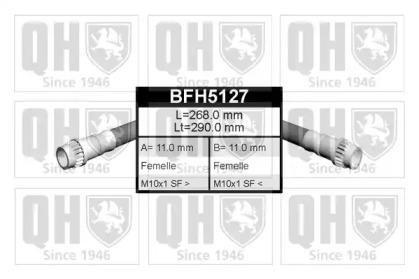 Quinton Hazell BFH5127 Hose assy brake Quinton Hazell BFH5127 Hose assy brake