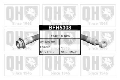 Quinton Hazell BFH5308 Шланг гальмівний Quinton Hazell BFH5308 Шланг гальмівний