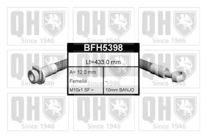 Quinton Hazell BFH5398 Шланг гальмівний Quinton Hazell BFH5398 Шланг гальмівний