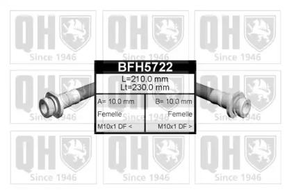 Quinton Hazell BFH5722 Шланг гальмівний Quinton Hazell BFH5722 Шланг гальмівний