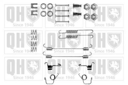 Quinton Hazell BFK247 Монтажний комплект гальмівних колодок