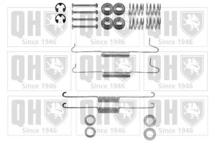 Quinton Hazell BFK340 Монтажний комплект гальмівних колодок