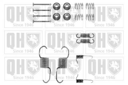 Quinton Hazell BFK353 Монтажний комплект гальмівних колодок