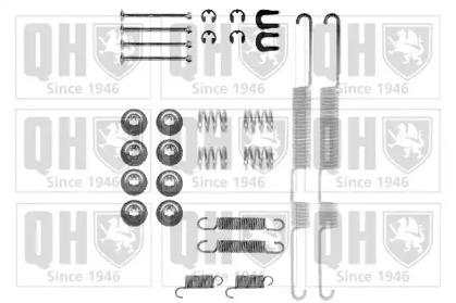 Quinton Hazell BFK387 Монтажний комплект гальмівних колодок