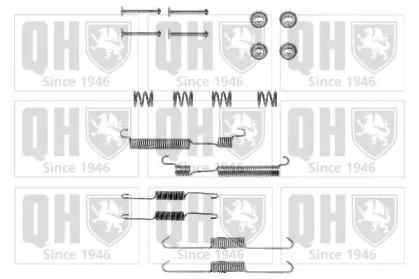 Quinton Hazell BFK421 Комплект монтажный дисковых тормозных колодок Quinton Hazell BFK421 Комплект монтажный дисковых тормозных колодок