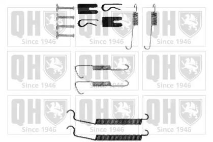 Quinton Hazell BFK447 Монтажний комплект гальмівних колодок