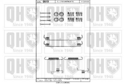 Quinton Hazell BFK456 Spring set disc brake Quinton Hazell BFK456 Spring set disc brake