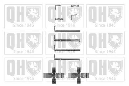 Quinton Hazell BFK602 Монтажний комплект гальмівних колодок Quinton Hazell BFK602 Монтажний комплект гальмівних колодок