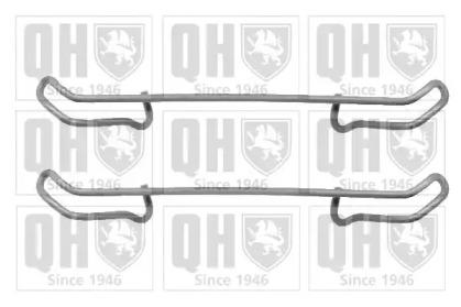 Quinton Hazell BFK649 Монтажний комплект гальмівних колодок