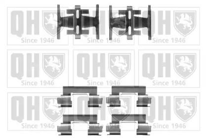 Quinton Hazell BFK671 Монтажний комплект гальмівних колодок Quinton Hazell BFK671 Монтажний комплект гальмівних колодок