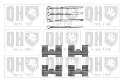 Quinton Hazell BFK678 Монтажний комплект гальмівних колодок Quinton Hazell BFK678 Монтажний комплект гальмівних колодок