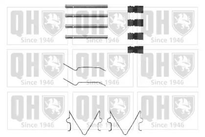 Quinton Hazell BFK690 Монтажний комплект гальмівних колодок Quinton Hazell BFK690 Монтажний комплект гальмівних колодок