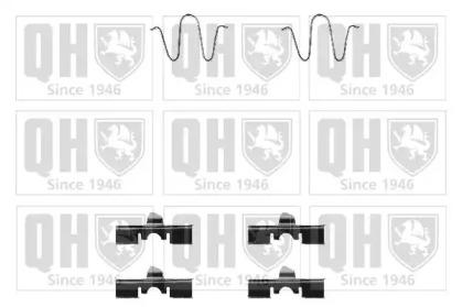 Quinton Hazell BFK691 Комплект монтажный дисковых тормозных колодок Quinton Hazell BFK691 Комплект монтажный дисковых тормозных колодок