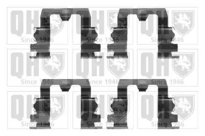 Quinton Hazell BFK696 Монтажний комплект гальмівних колодок Quinton Hazell BFK696 Монтажний комплект гальмівних колодок