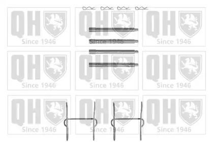 Quinton Hazell BFK748 Монтажний комплект гальмівних колодок