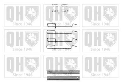 Quinton Hazell BFK757 Spring set disc brake