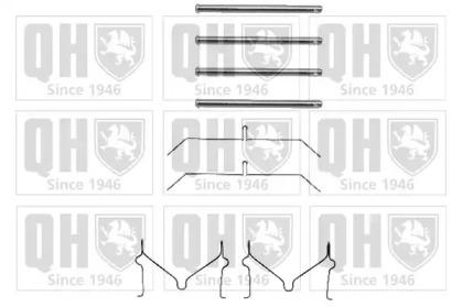 Quinton Hazell BFK795 Монтажний комплект гальмівних колодок