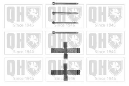 Quinton Hazell BFK808 Монтажний комплект гальмівних колодок