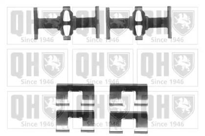 Quinton Hazell BFK860 Комплект монтажный дисковых тормозных колодок