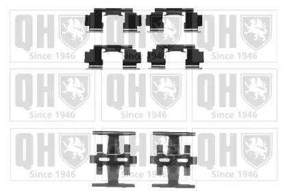 Quinton Hazell BFK868 Монтажний комплект гальмівних колодок Quinton Hazell BFK868 Монтажний комплект гальмівних колодок