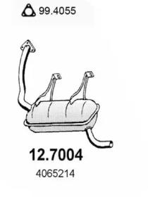 Asso 12.7004 Schalldaempfer