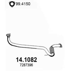 Asso 14.1082 Exhaust pipe