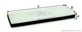Goodwill AG 1046 CF Фільтр салону