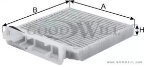 Goodwill AG 136 CFC Фільтр салону